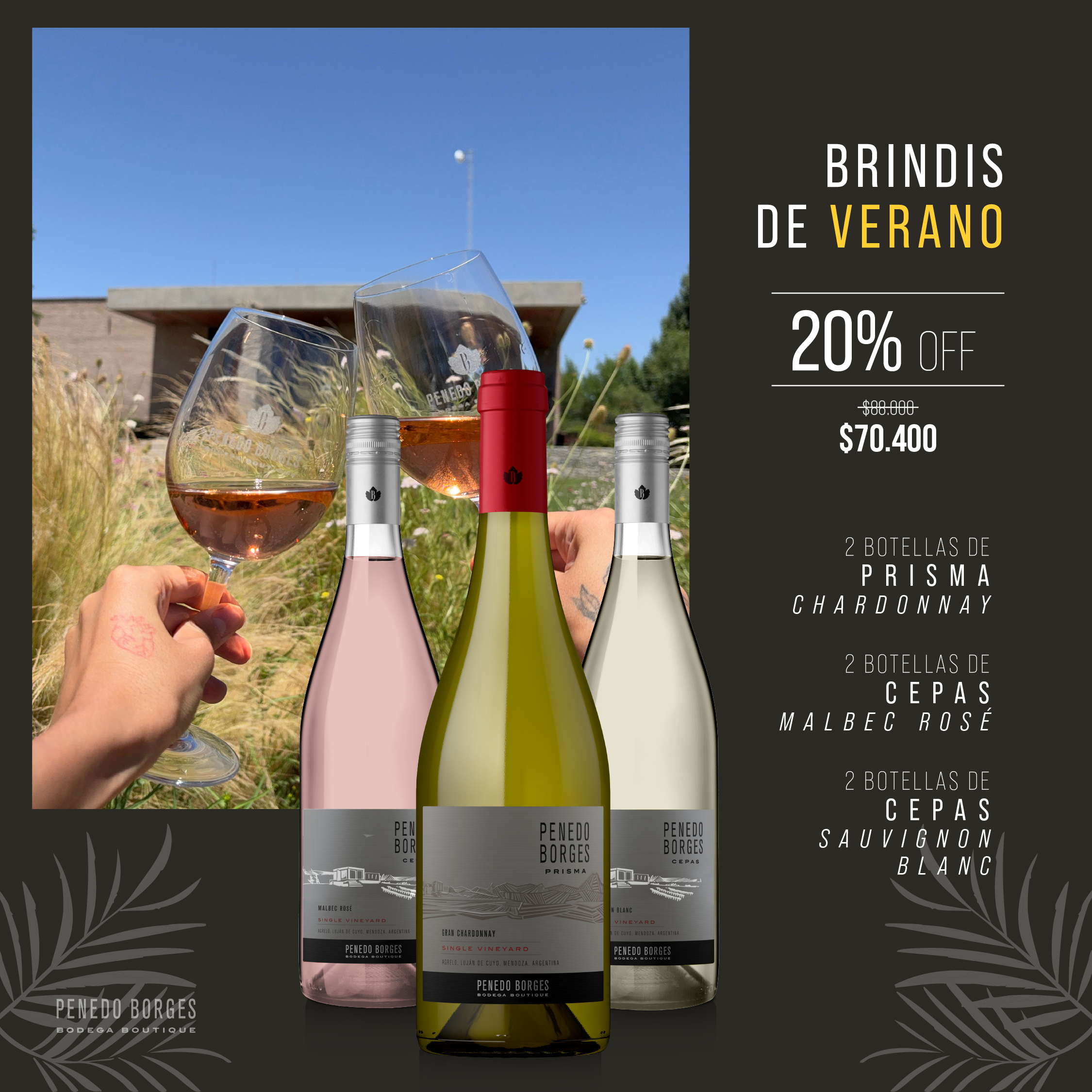 Brindis de Verano: 20% OFF